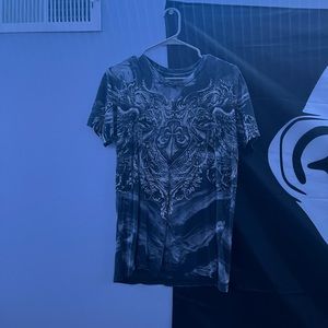 AFFLICTION Y2K VINTAGE T SHIRT THIS SHIRT WAS WORN BY SEMETARY